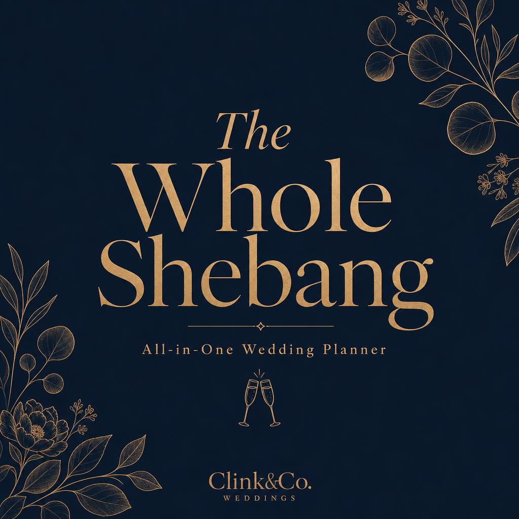 The Whole Shebang all-in-one wedding planner cover